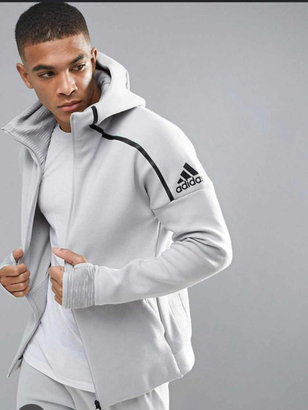Adidas Z.N.E Fast Release Full-Zip Hoodie XL